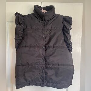 Women's Black Puffer Jacket